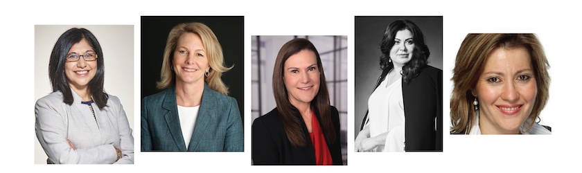 Zarmeen Pavri, Sophie McCarthy, Liz O’Brien, Alev Dover, Paula Nassif banner